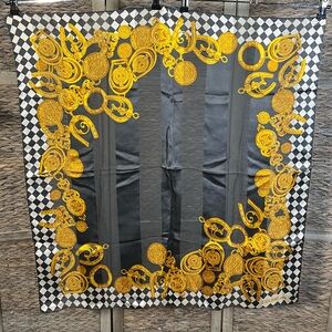 Vintage Celine Sheer Scarf - 34x34”